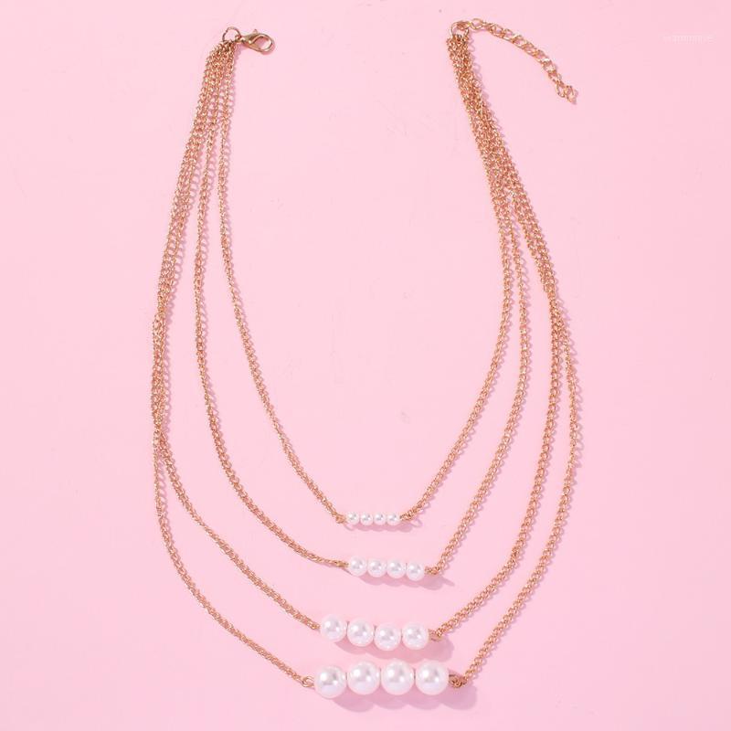 Retro Noble Metal Necklace Multilayer Rice Beads Choker Pearl Necklace Ladies Jewelry Gift Ornaments Girls Necklaces Pendants1
Retro Noble Metal Necklace Multilayer Rice Beads Choker Pearl Necklace Ladies Jewelry Gift Ornaments Girls Necklaces Pendants1