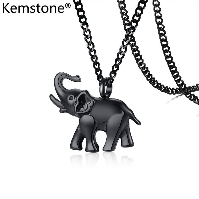 Kemstone Can Open Stainless Steel Cinerary Casket Elephant Black Color Male Pendant Necklace Jewelry for Men's Gift
Kemstone Can Open Stainless Steel Cinerary Casket Elephant Black Color Male Pendant Necklace Jewelry for Men's Gift