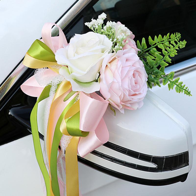 Decorative Flowers & Wreaths Pink Artificial Silk Wedding Car Decoration Accessory Home Party Chair Door Handle Arrange Ornament Supplies Cr
Decorative Flowers & Wreaths Pink Artificial Silk Wedding Car Decoration Accessory Home Party Chair Door Handle Arrange Ornament Supplies Cr