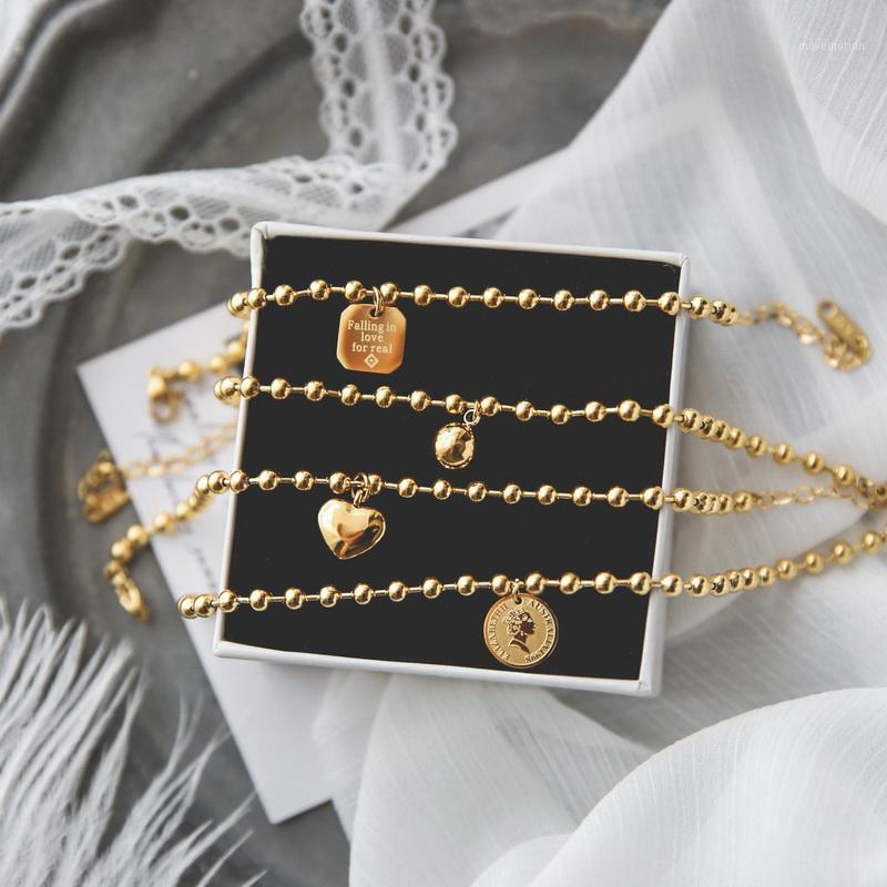 YUN RUO Rose Gold Color Gold Beads Heart Square Bracelet Fashion Woman Gift Titanium Steel Jewelry Never Fade Drop Shipping S211
YUN RUO Rose Gold Color Gold Beads Heart Square Bracelet Fashion Woman Gift Titanium Steel Jewelry Never Fade Drop Shipping S211