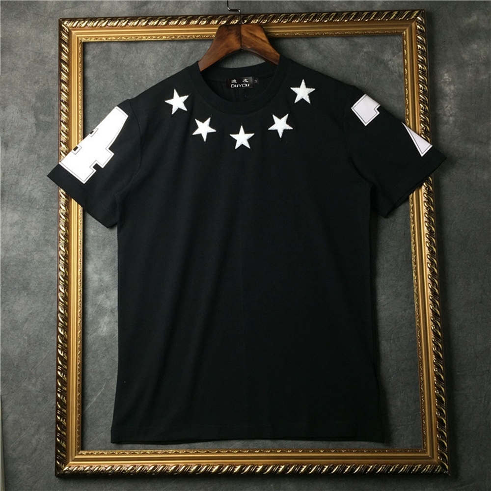 Men' 3d Embroidery Star Basic Short-sleeved T-shirt Tops 21091503 Zlry, Black
Men' 3d Embroidery Star Basic Short-sleeved T-shirt Tops 21091503 Zlry, Black