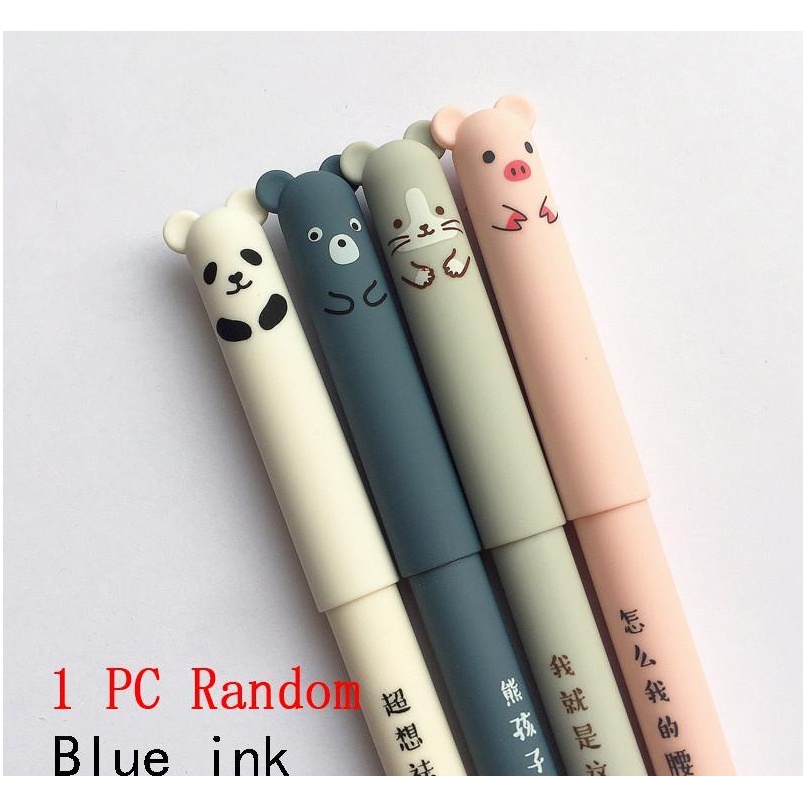 Cartoon Animals Erasable Pen 0.35mm Cute Panda Cat Magic Pens Kawaii Gel Pens For School Writing Novelty Stat jlllnM lucky2005
Cartoon Animals Erasable Pen 0.35mm Cute Panda Cat Magic Pens Kawaii Gel Pens For School Writing Novelty Stat jlllnM lucky2005