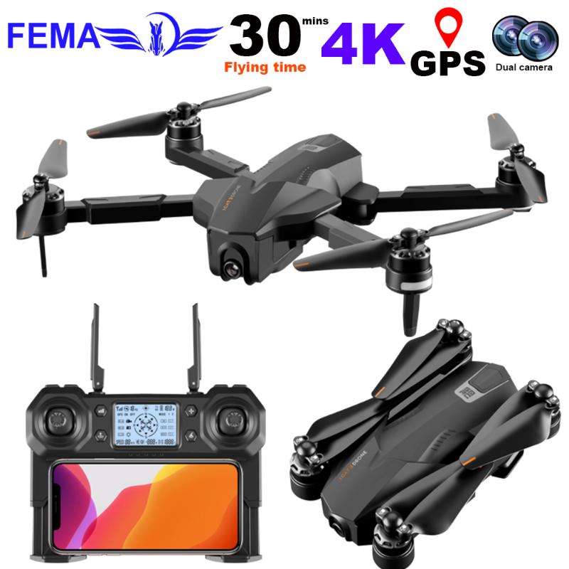 FEMA GPS Drone Professional with Dual Camera HD 4K Wide Angle 5G Wifi FPV Drones 30mins Foldable Brushless Quadcopter
FEMA GPS Drone Professional with Dual Camera HD 4K Wide Angle 5G Wifi FPV Drones 30mins Foldable Brushless Quadcopter