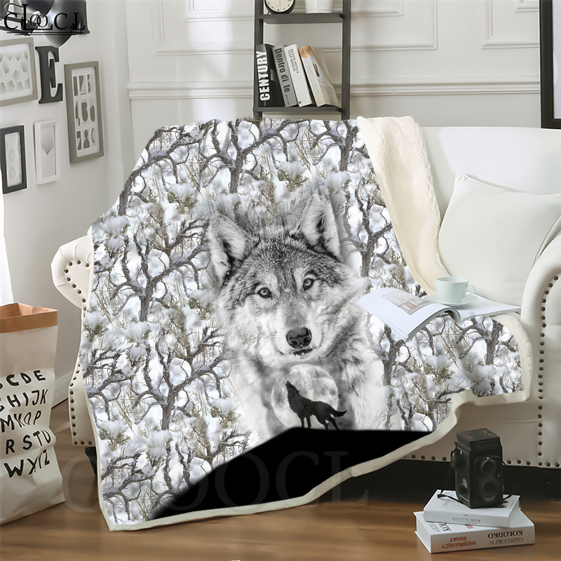 CLOOCL Animal Moon Wolf 3D Print Harajuku Air Conditioning Blanket Sofa Teens Bedding Throw Blankets Plush Quilt
CLOOCL Animal Moon Wolf 3D Print Harajuku Air Conditioning Blanket Sofa Teens Bedding Throw Blankets Plush Quilt