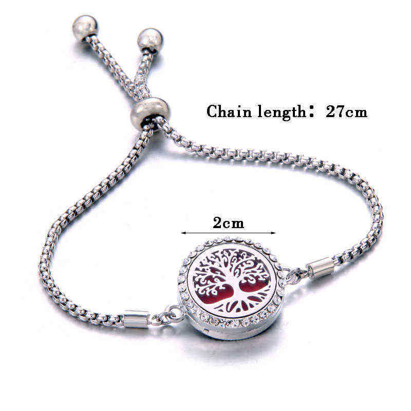 Spiral Type Perfume Bracelet Crystal Essential Oil Diffuser Aromatherapy Locket Jewelry Tree of Life Stainless Steel Bracelets, Golden;silver
Spiral Type Perfume Bracelet Crystal Essential Oil Diffuser Aromatherapy Locket Jewelry Tree of Life Stainless Steel Bracelets, Golden;silver