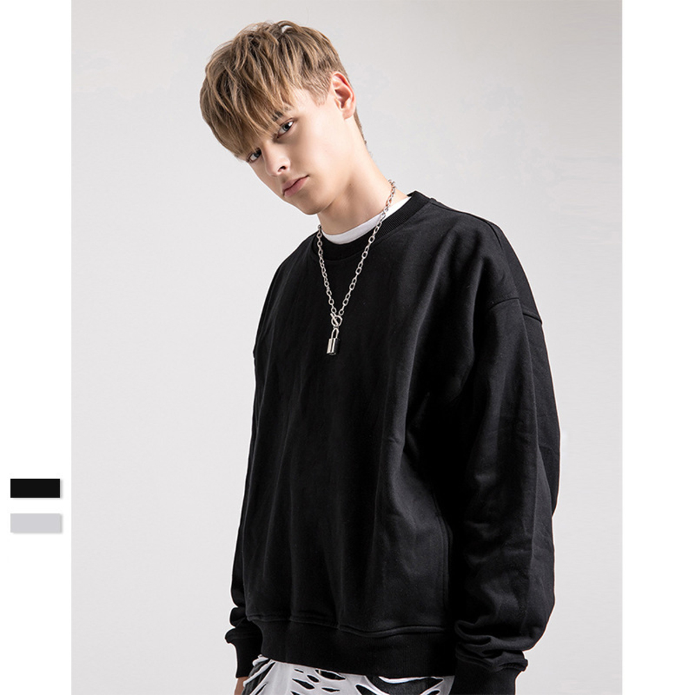 loose and leisure sweatshirt Oversized pullover o-neck streetwear Long sleeve hoodie for women, Black
loose and leisure sweatshirt Oversized pullover o-neck streetwear Long sleeve hoodie for women, Black
