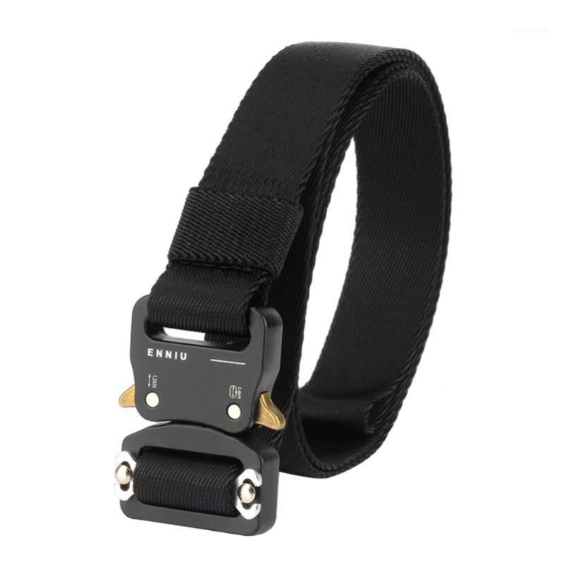 Outdoor Tactical Belt Solid Buckle Nylon Waist Belts Automatic Buckle Belts for Outdoor Hunting Camping Sports 125cm1
Outdoor Tactical Belt Solid Buckle Nylon Waist Belts Automatic Buckle Belts for Outdoor Hunting Camping Sports 125cm1