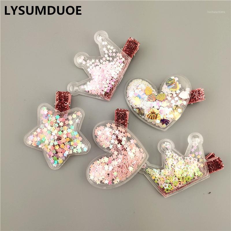 Korean Hair Clip Transparent Sequins Filler Hairpin Cute Hair Accessories Flower Crown Star Headdress New Clips for Girls1, Pink crown
Korean Hair Clip Transparent Sequins Filler Hairpin Cute Hair Accessories Flower Crown Star Headdress New Clips for Girls1, Pink crown