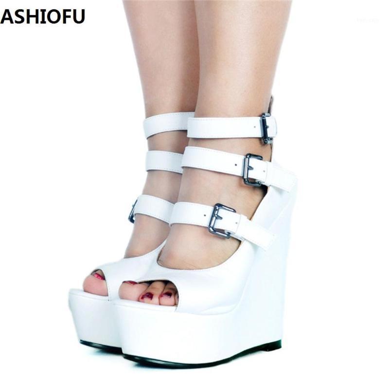 ASHIOFU Handmade Womens Wadge Heel Pumps Three-buckle Straps Party Prom Dress Shoes Club Fashion Evening Court Shoes1, As pic
ASHIOFU Handmade Womens Wadge Heel Pumps Three-buckle Straps Party Prom Dress Shoes Club Fashion Evening Court Shoes1, As pic