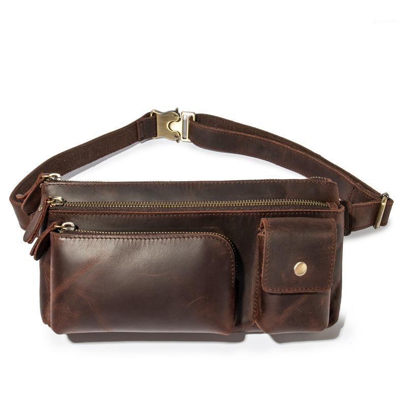 MAHEU Real Cow Leather Waist Bag Outdoor Chest Bag For Biking Running Leather chest pack of men male small bags1, Brown
MAHEU Real Cow Leather Waist Bag Outdoor Chest Bag For Biking Running Leather chest pack of men male small bags1, Brown