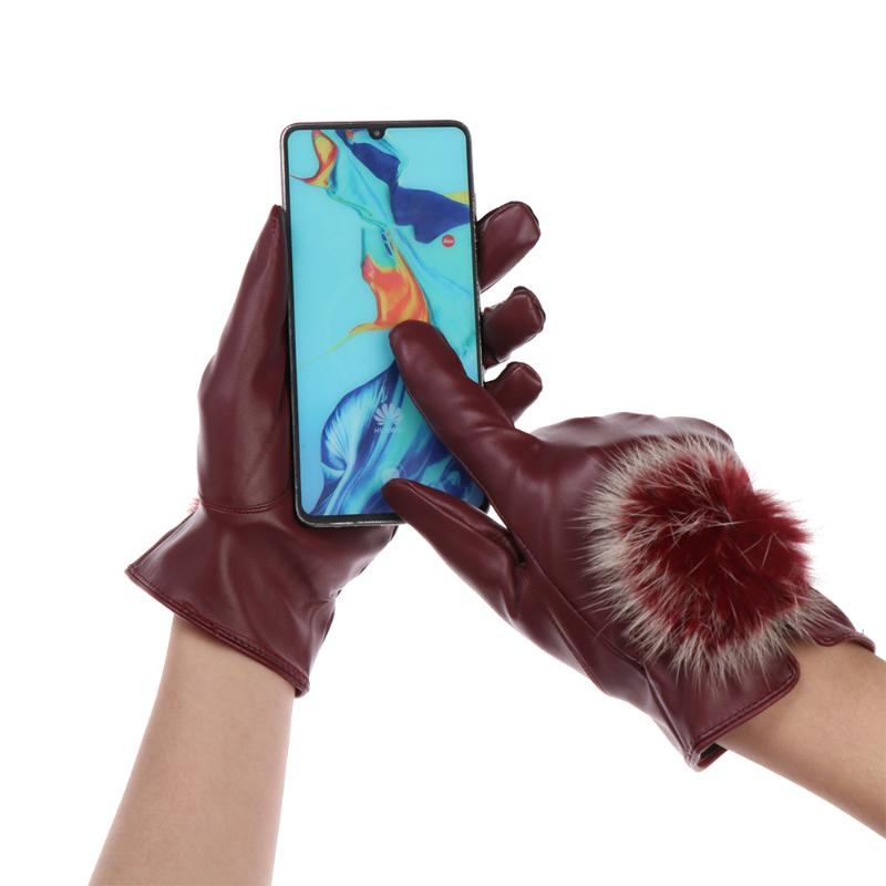 High Quality Touch Screen Mittens Elegant Women Soft Leather Gloves Autumn And Winter Thermal Hot Trendy Female Glove
High Quality Touch Screen Mittens Elegant Women Soft Leather Gloves Autumn And Winter Thermal Hot Trendy Female Glove