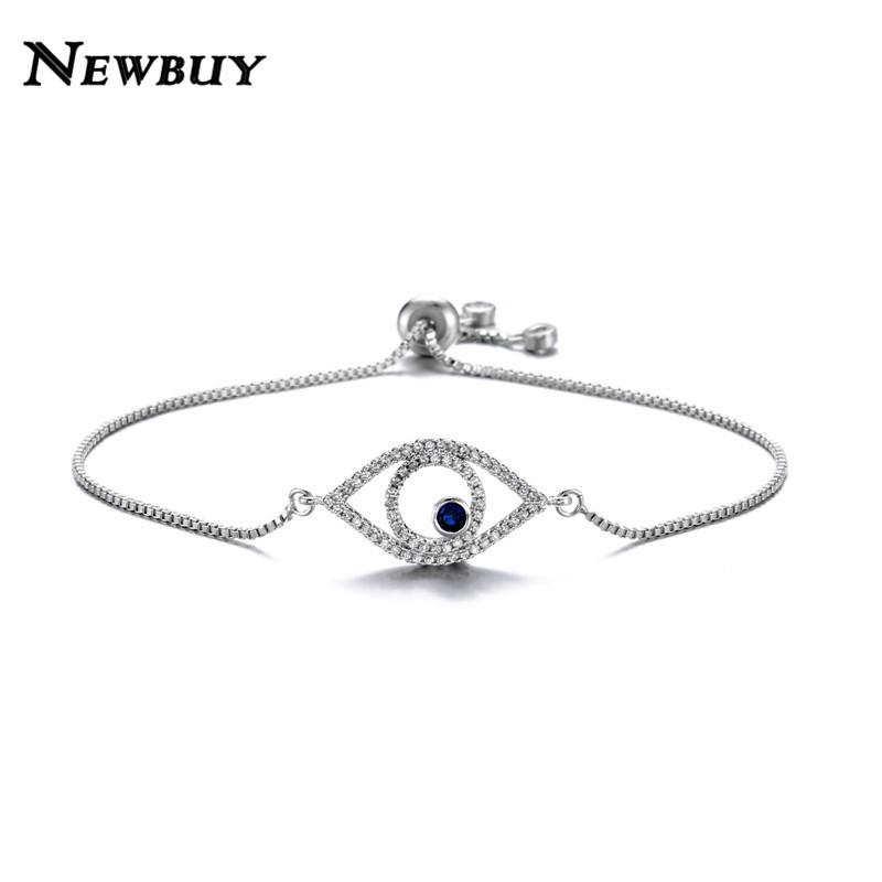 NEWBUY Trendy Evil Eye Charm Bracelets For Women Girl Luxury + Cubic Zirconia Female Party Jewelry Femme Bijoux Gift
NEWBUY Trendy Evil Eye Charm Bracelets For Women Girl Luxury + Cubic Zirconia Female Party Jewelry Femme Bijoux Gift
