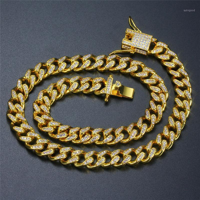Chains Vintage Fashion Gold/Rose Gold/Silver Color Cuban Necklaces For Men Hip Hop Jewelry Male Hyperbole Clavicle Chain Stone Necklace1
Chains Vintage Fashion Gold/Rose Gold/Silver Color Cuban Necklaces For Men Hip Hop Jewelry Male Hyperbole Clavicle Chain Stone Necklace1