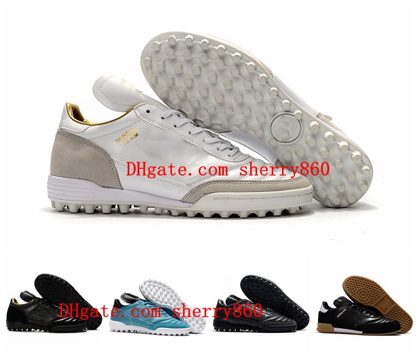 2021 quality mens soccer shoes cleats Mundial Team Modern Craft Astro GOAL INDOOR football boots Black/White scarpe da calcio, As picture 1
2021 quality mens soccer shoes cleats Mundial Team Modern Craft Astro GOAL INDOOR football boots Black/White scarpe da calcio, As picture 1