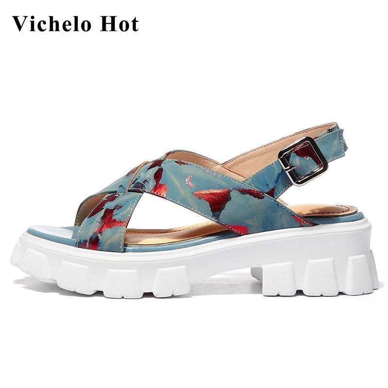 Vichelo Hot 2020 new arrival handmade summer brand shoes peep toe square high heels mixed colors beauty lady sandals women L66, Blue
Vichelo Hot 2020 new arrival handmade summer brand shoes peep toe square high heels mixed colors beauty lady sandals women L66, Blue