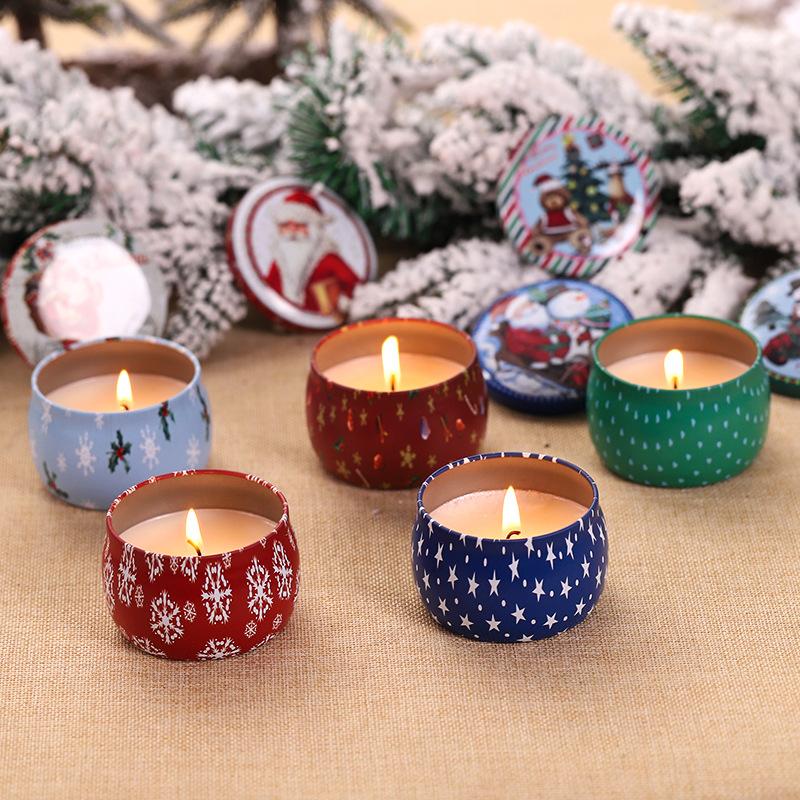 1Pcs Random Christmas Tinsel Decorated Christmas Candle Box Decorations Home Decoration Candle Tin Box Can
1Pcs Random Christmas Tinsel Decorated Christmas Candle Box Decorations Home Decoration Candle Tin Box Can