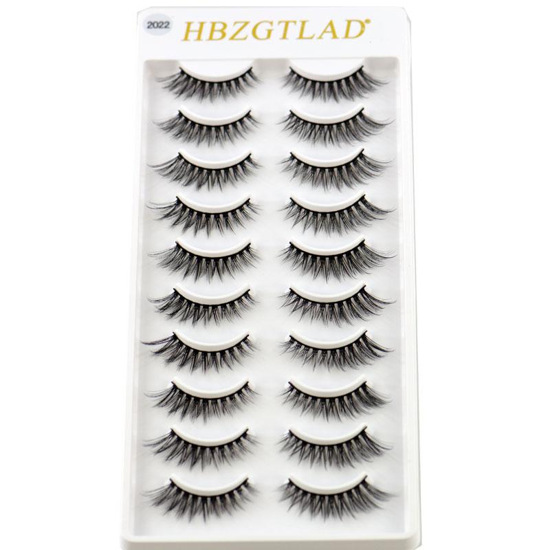 HBZGTLAD 10 pairs natural false eyelashes fake lashes long makeup 3d mink eyelashes eyelash extension mink for beauty
HBZGTLAD 10 pairs natural false eyelashes fake lashes long makeup 3d mink eyelashes eyelash extension mink for beauty
