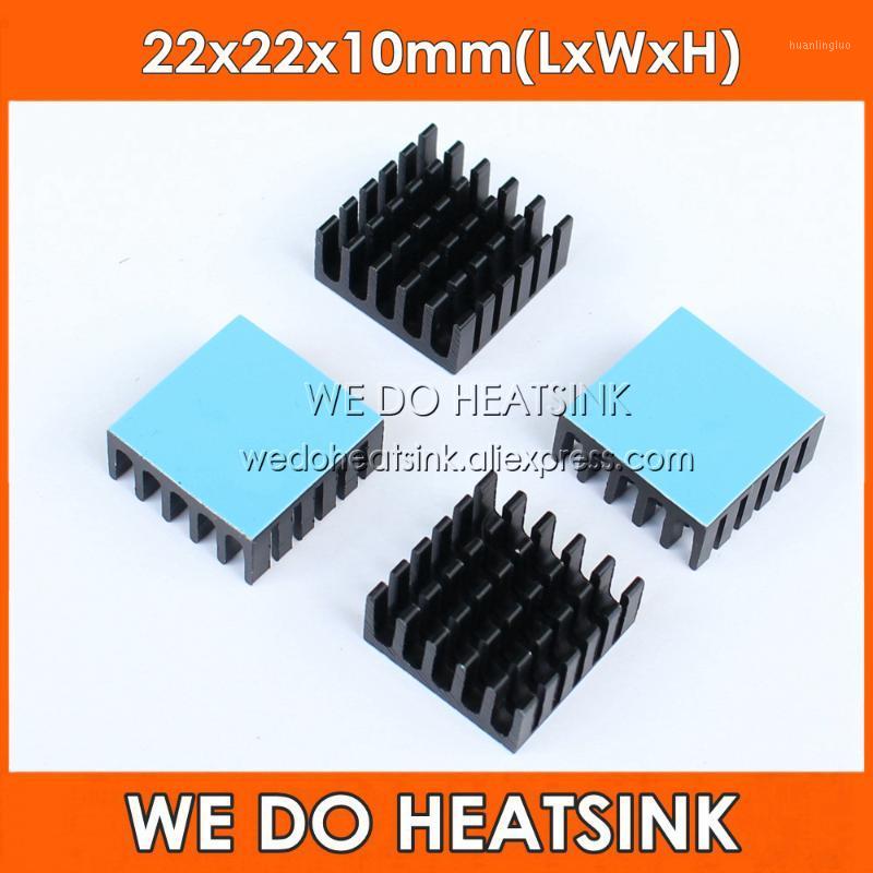 WE DO HEATSINK 22x22x10mm Radiator Heat Sink Cooler With Tape Black Anodized For CPU and Metal Ceramic BGA Packages and PC1
WE DO HEATSINK 22x22x10mm Radiator Heat Sink Cooler With Tape Black Anodized For CPU and Metal Ceramic BGA Packages and PC1