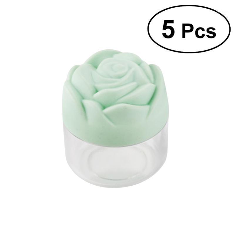 5pcs Rose Flower Shaped Facial Mask Container Empty Jar Pot Plastic Cosmetic Makeup Face Cream Container 20g (Green)1
5pcs Rose Flower Shaped Facial Mask Container Empty Jar Pot Plastic Cosmetic Makeup Face Cream Container 20g (Green)1
