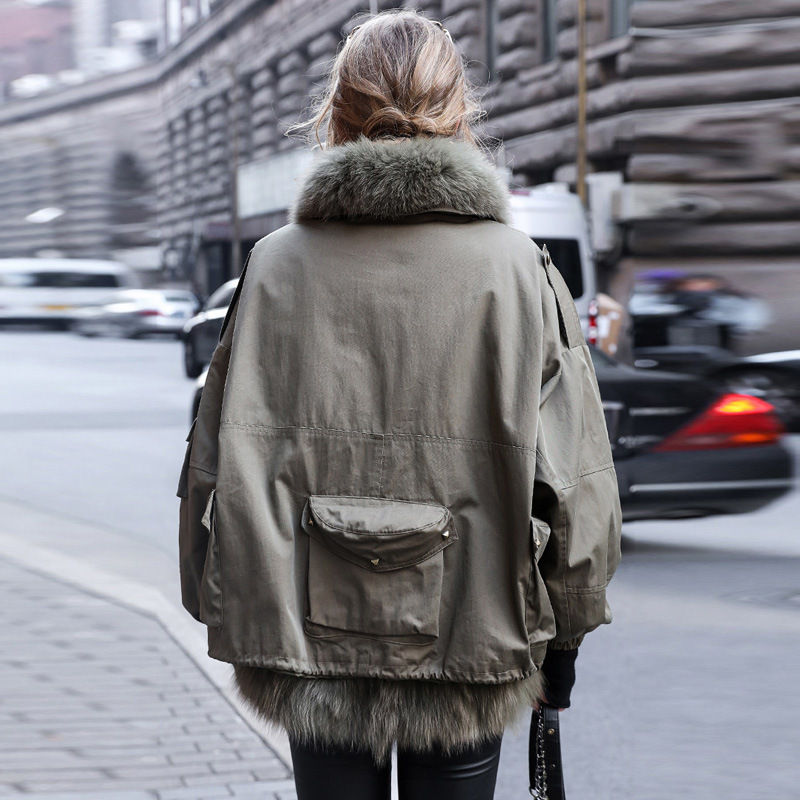 winter coats women women coats and jackets winter white fur coat autumn jacket women T200915