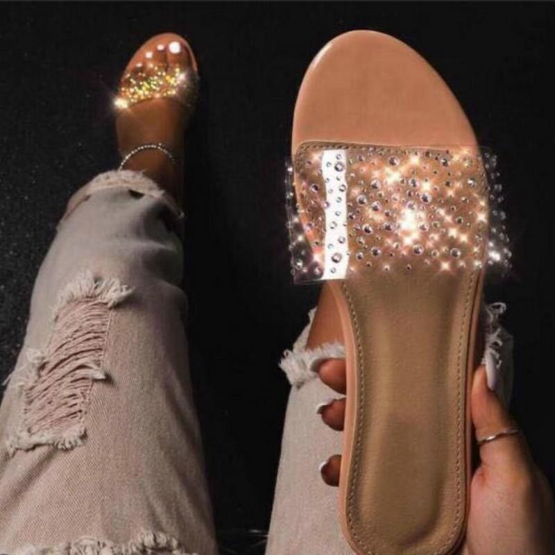 Sexy Transparent Women Slippers New Rhinestone Shiny Comfort Ladies Holiday Vocation Slides Solid Black Female Summer Shoes, Beige
Sexy Transparent Women Slippers New Rhinestone Shiny Comfort Ladies Holiday Vocation Slides Solid Black Female Summer Shoes, Beige