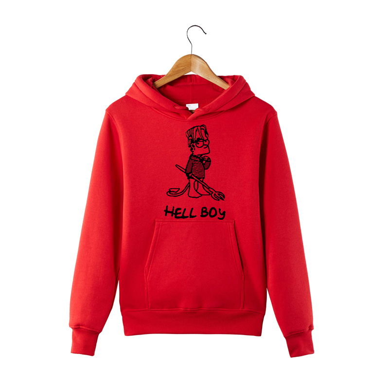 Lil Peep Hellboy Hoodie Lil Peep Hoodie Sweatershirt hellboy Hoodie Y200930