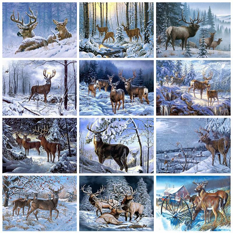 Evershine 5D DIY Diamond Painting Deer Full Square Mosaic Winter Diamond Embroidery Cross Stitch Animals Home Decor1
Evershine 5D DIY Diamond Painting Deer Full Square Mosaic Winter Diamond Embroidery Cross Stitch Animals Home Decor1