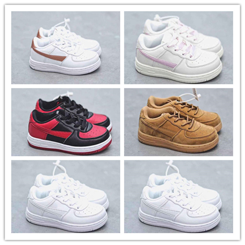 Kids Casual Running Shoes Wheat Brown Outdoor board shoes Red and black Triple White Sport Skateboarding Flats size22-35
Kids Casual Running Shoes Wheat Brown Outdoor board shoes Red and black Triple White Sport Skateboarding Flats size22-35