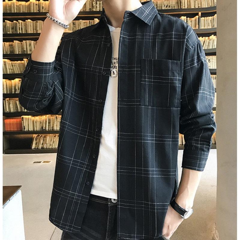Long Sleeve Shirt Man Wide Vertical Stripe Leisure Time Shirt Men's Long Sleeve Male Spring Autumn Oft Comfort Slim Fit, Dark grey
Long Sleeve Shirt Man Wide Vertical Stripe Leisure Time Shirt Men's Long Sleeve Male Spring Autumn Oft Comfort Slim Fit, Dark grey