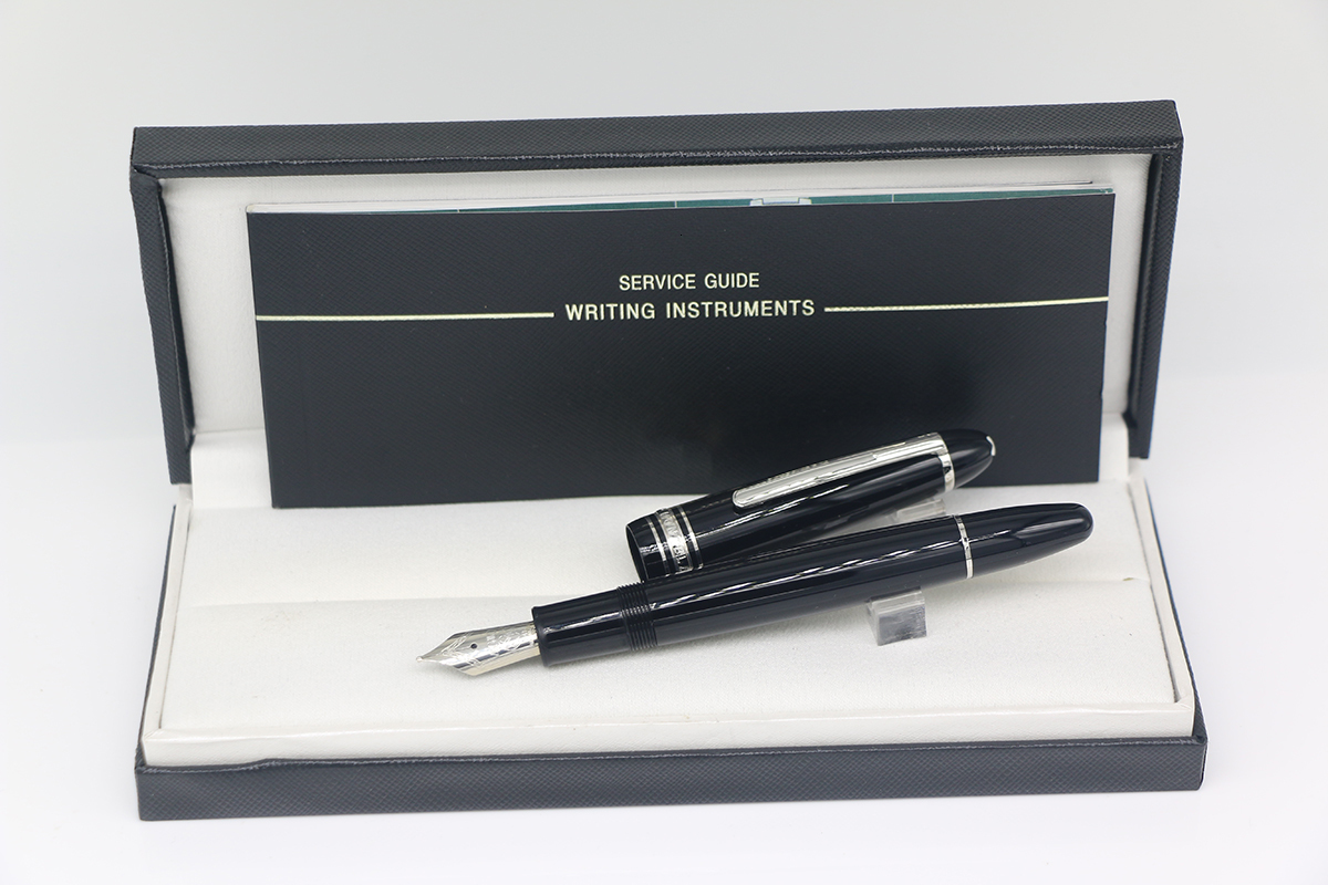 High Quality 149 Fountain Pen Matte Black Classical Silver Trim with Best Nib Stationery School Office Supplies
High Quality 149 Fountain Pen Matte Black Classical Silver Trim with Best Nib Stationery School Office Supplies