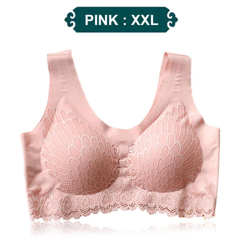 Underwear Lace Women Padded Vest Women Bandage Seamless Soft Sportwear Sport Bra Charming Training Yoga Fitness Shockproof, Black
Underwear Lace Women Padded Vest Women Bandage Seamless Soft Sportwear Sport Bra Charming Training Yoga Fitness Shockproof, Black