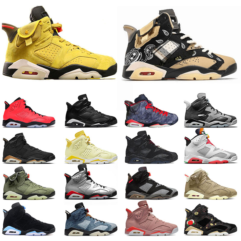 Mens 6 6s Jumpman Basketball Shoes Singles Day VI Floral Cactus Jack Hare Smoke Grey Men Women Sports Sneakers Trainers Size 36-47, B6 40-47 quai 54
Mens 6 6s Jumpman Basketball Shoes Singles Day VI Floral Cactus Jack Hare Smoke Grey Men Women Sports Sneakers Trainers Size 36-47, B6 40-47 quai 54