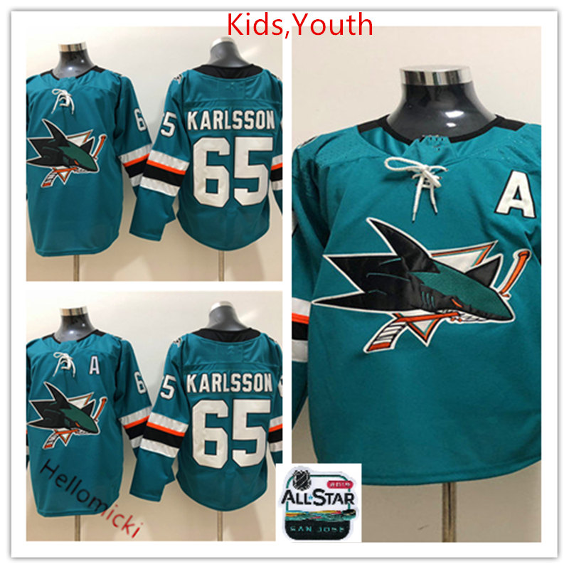 Youth #88 Brent Burns San Jose Sharks Jersey Stiched Kids #65 Erik Karlsson Jersey, Black;red
Youth #88 Brent Burns San Jose Sharks Jersey Stiched Kids #65 Erik Karlsson Jersey, Black;red