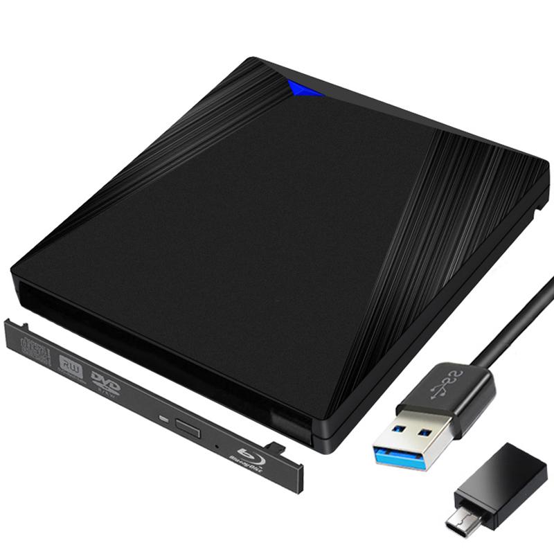 Black Blu-ray Player Case Type C USB3.1+USB 3.0 SATA 12.7mm External Optical Disk Drive Case Box For PC Laptop Notebook
Black Blu-ray Player Case Type C USB3.1+USB 3.0 SATA 12.7mm External Optical Disk Drive Case Box For PC Laptop Notebook