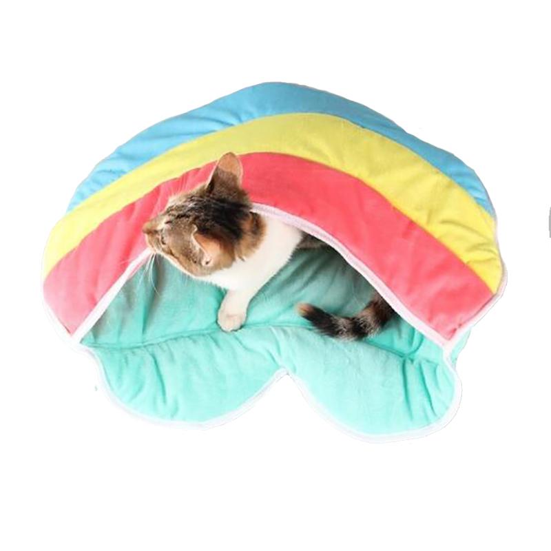Venxuis Removable Heart Shape Cat House Rainbow Cotton Warm Nest Flannel Mat Soft Dogs Cats Cozy Puppy Bed Washable Kennel
Venxuis Removable Heart Shape Cat House Rainbow Cotton Warm Nest Flannel Mat Soft Dogs Cats Cozy Puppy Bed Washable Kennel