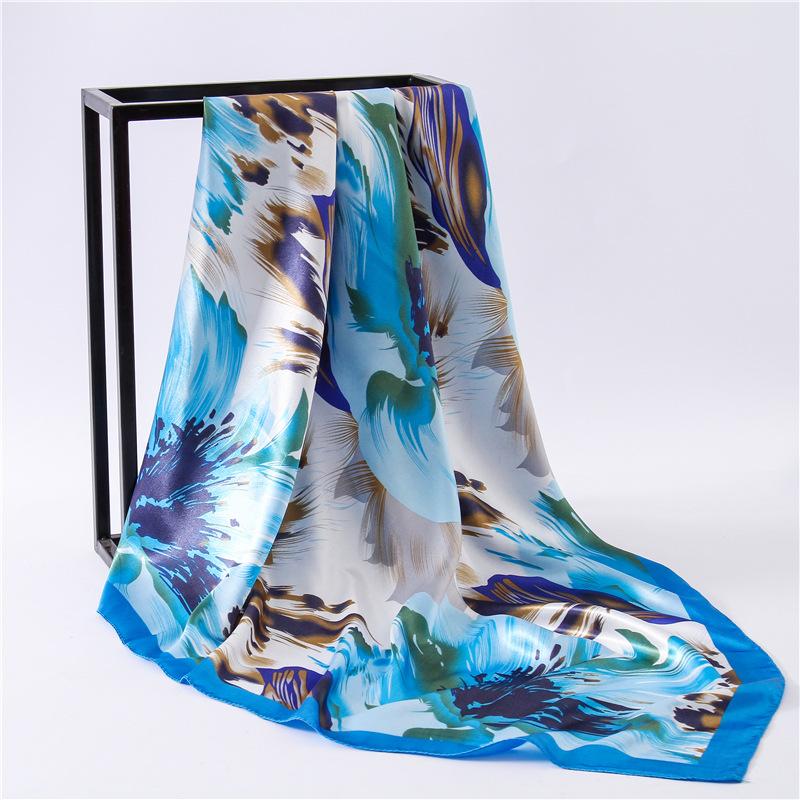Women Flower Printed Handle Bag Multifunction Handkerchief Shawl Femme Foulard Soie Square Satin Bandana Oil Painting Scarf
Women Flower Printed Handle Bag Multifunction Handkerchief Shawl Femme Foulard Soie Square Satin Bandana Oil Painting Scarf