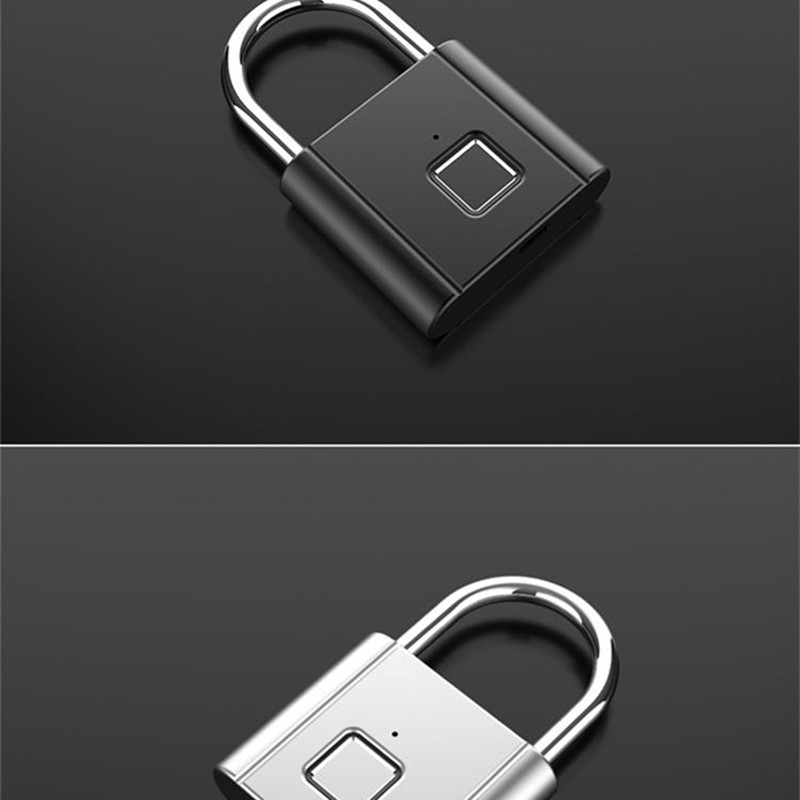New Fingerprint Lock Intelligent Keyless IP65 Dustproof Design AntiTheft Water Proof Door Lock Bad In Drop Shpping
