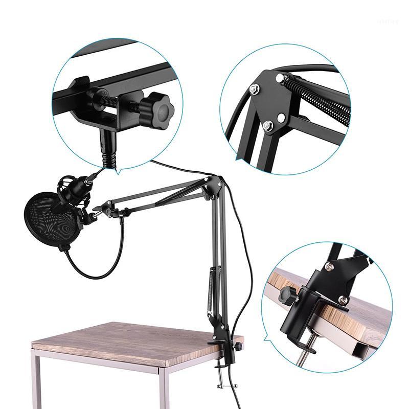 USB Professional PC Microphone Set Cardioid 192KHz/24Bit Noise-Cancelling Condenser Mic for Windows XP/Vista/7/8/10for Recording1
USB Professional PC Microphone Set Cardioid 192KHz/24Bit Noise-Cancelling Condenser Mic for Windows XP/Vista/7/8/10for Recording1
