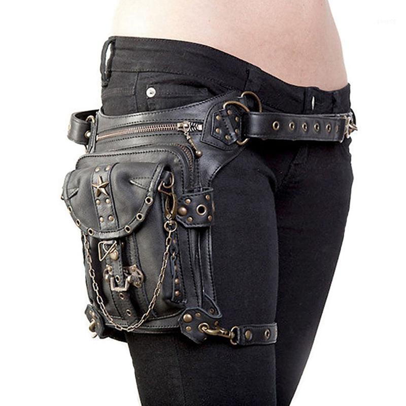 JHD-Steampunk Retro Motorcycle Bag Lady Bag Retro Rock Goth Shoulder Waist Leg1, Black
JHD-Steampunk Retro Motorcycle Bag Lady Bag Retro Rock Goth Shoulder Waist Leg1, Black