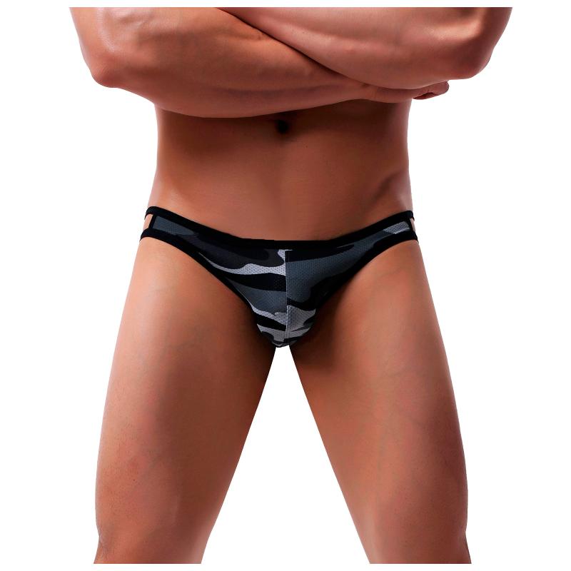 Sexy Men's Briefs Trousers Camouflage Underwear Men Low Waist Breathable Cut Out Mesh Briefs mens underwear cuecas masculinas, Green
Sexy Men's Briefs Trousers Camouflage Underwear Men Low Waist Breathable Cut Out Mesh Briefs mens underwear cuecas masculinas, Green