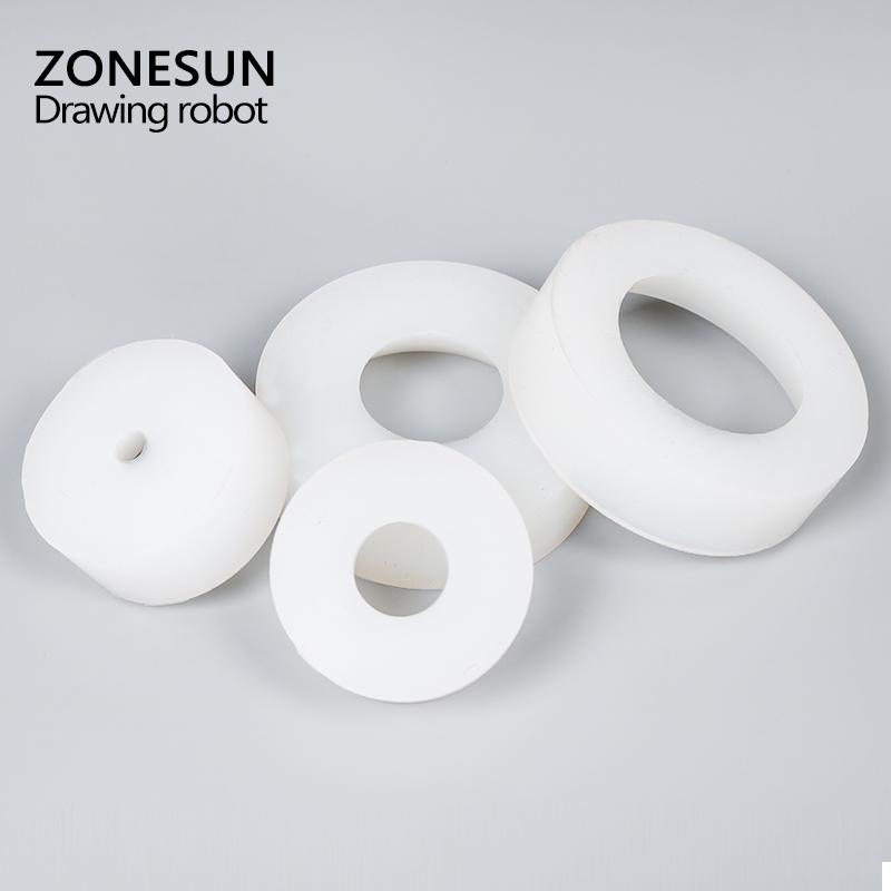 ZONESUN Cap screwing chuck bottle cap adoptor of capping machine silicone capping chuck 10-50mm anti-wear
ZONESUN Cap screwing chuck bottle cap adoptor of capping machine silicone capping chuck 10-50mm anti-wear