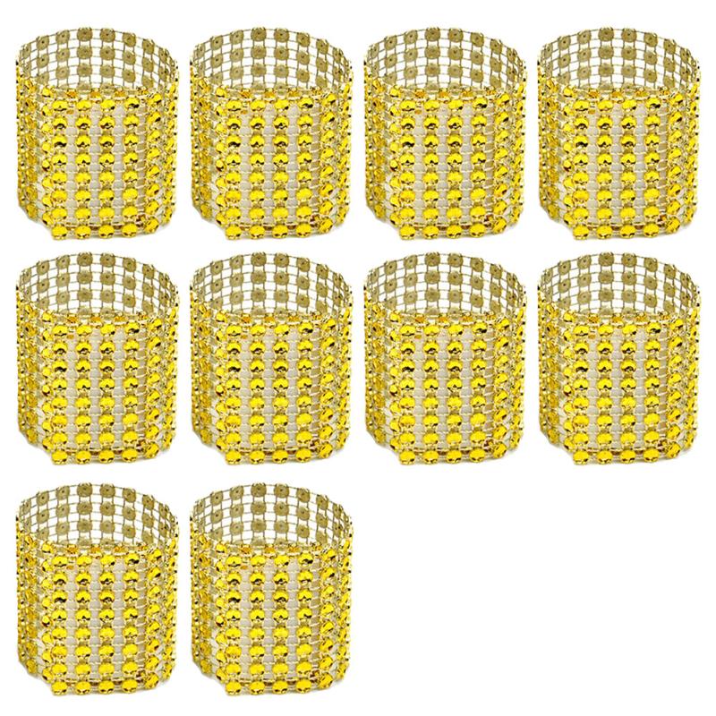 10pcs Serviette Buckle Wedding Decor Party Banquet Hotel Crafts Napkin Ring Delicate Handmade Mesh Rhinestone Chairs Buckles
10pcs Serviette Buckle Wedding Decor Party Banquet Hotel Crafts Napkin Ring Delicate Handmade Mesh Rhinestone Chairs Buckles