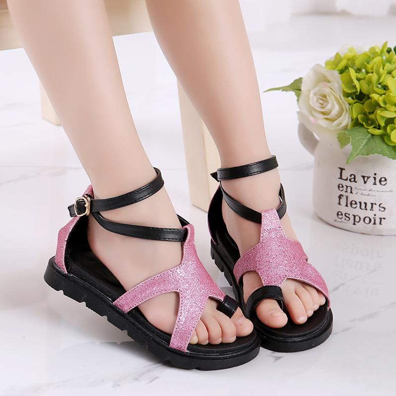 Children's shoes 2021 summer new big toe flat girls sequins fashion wild sandals, Blue
Children's shoes 2021 summer new big toe flat girls sequins fashion wild sandals, Blue