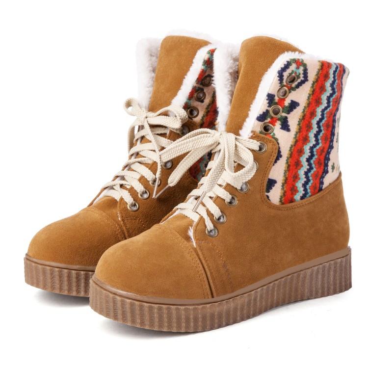 PXELENA 2020 Winter Warm Snow Boots Women Shoes Round Toe Faux Suede Flat Platform Short Ankle Boots Ladies Shoes Comfort 34-43, Beige
PXELENA 2020 Winter Warm Snow Boots Women Shoes Round Toe Faux Suede Flat Platform Short Ankle Boots Ladies Shoes Comfort 34-43, Beige