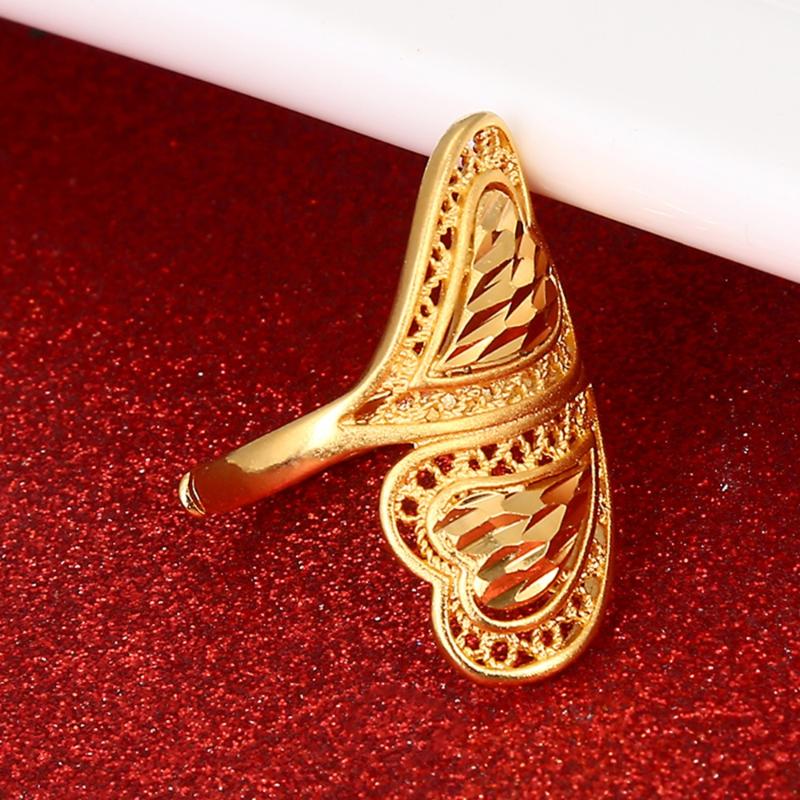 Health Brass Material Adjustable Size Wedding Gold Color Ring for Women Ethiopian Somali Kuwait Fashion Rings
Health Brass Material Adjustable Size Wedding Gold Color Ring for Women Ethiopian Somali Kuwait Fashion Rings