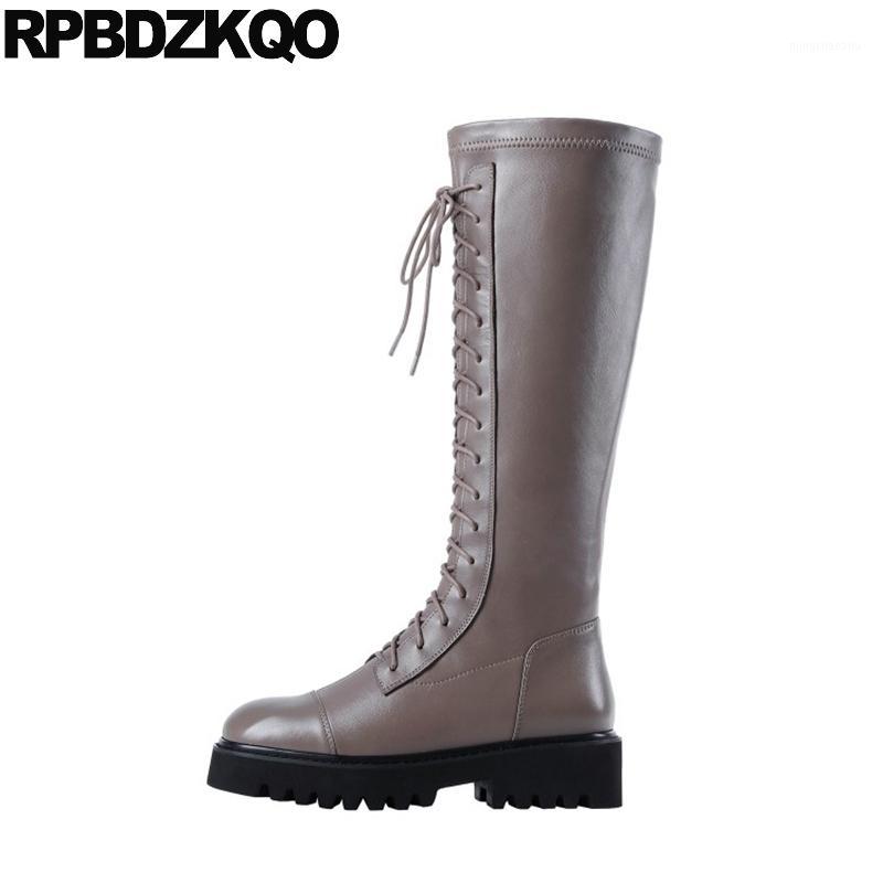 faux fur knee high brand women winter boots genuine leather tall flat plus size gray big long shoes square toe lace up vintage1, Black
faux fur knee high brand women winter boots genuine leather tall flat plus size gray big long shoes square toe lace up vintage1, Black