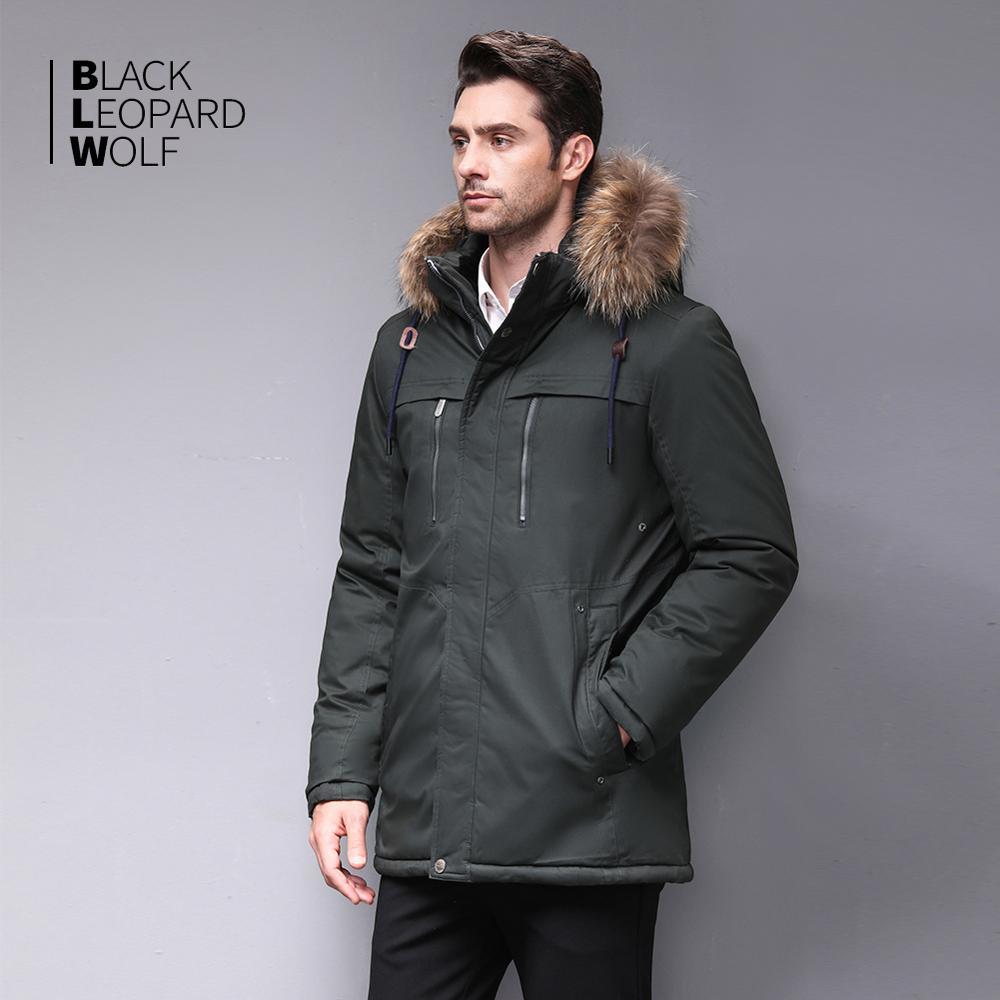 Blackleopardwolf winter jacket men fashion coat thik parka men alaska detachable outwear with comfortable cuffs BL-6605M 201026