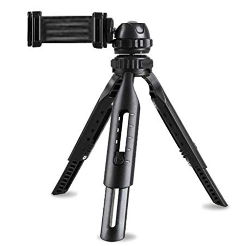 Mini Cell Phone Tripod with Phone Holder 360 degrees Rotation Adjustable Flexible Travel Tripod for Smartphone Black
Mini Cell Phone Tripod with Phone Holder 360 degrees Rotation Adjustable Flexible Travel Tripod for Smartphone Black