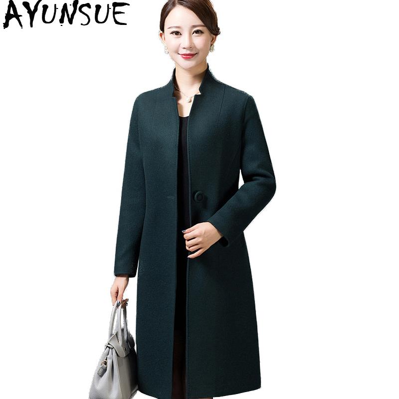 AYUNSUE Woolen Coat Plus Size Woman's Coat Female Winter Coats Women Red Clothes Outwear Jackets 4XL Casaco Feminino KJ201, Purple
AYUNSUE Woolen Coat Plus Size Woman's Coat Female Winter Coats Women Red Clothes Outwear Jackets 4XL Casaco Feminino KJ201, Purple
