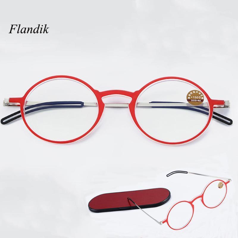 Anti Blue Ray Reading Glasses Round Frame Unisex Ultralight Portable Thin Optics Presbyopia Glasses With Case Prescription Lense1
Anti Blue Ray Reading Glasses Round Frame Unisex Ultralight Portable Thin Optics Presbyopia Glasses With Case Prescription Lense1